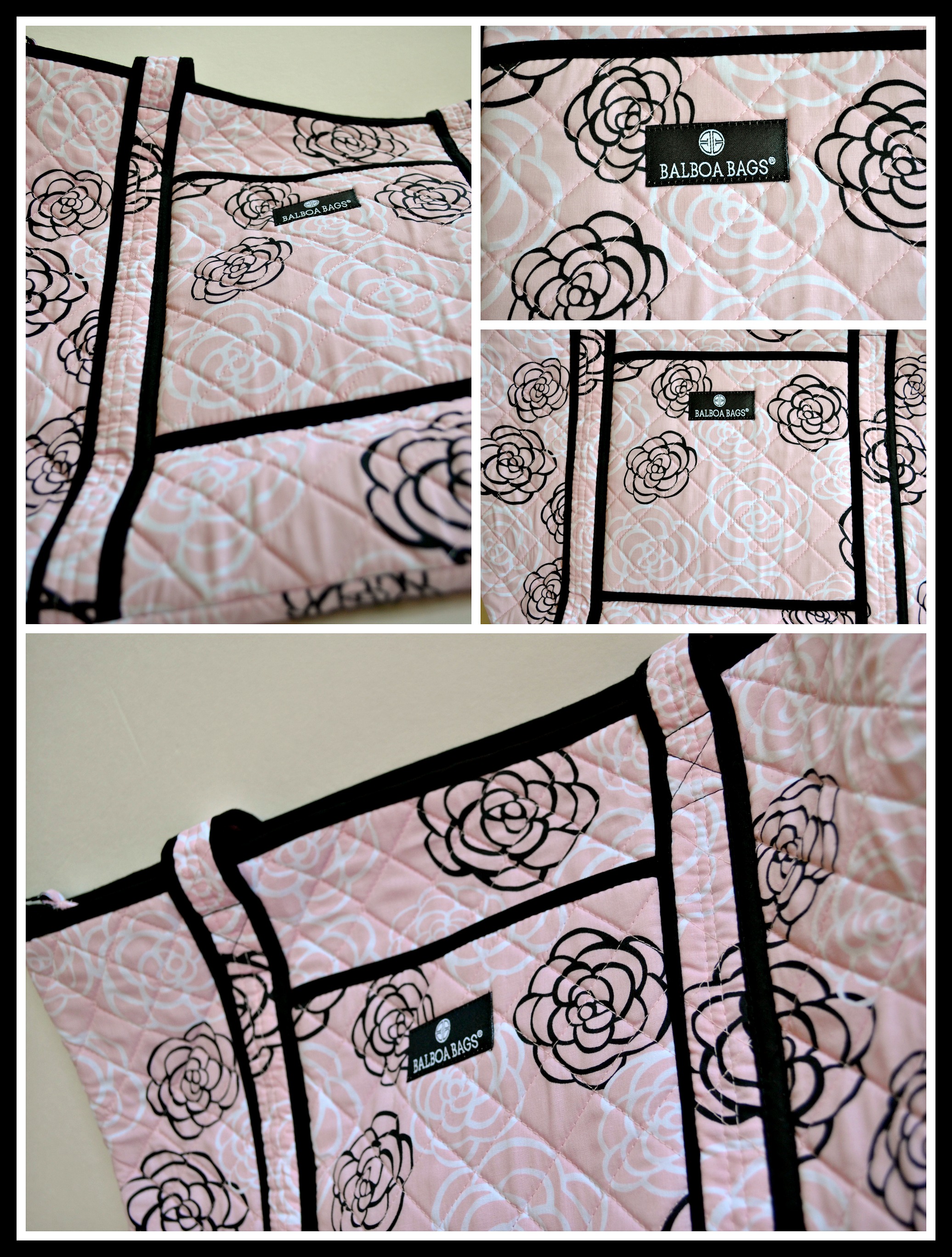 Balboa Baby: Pink Camellia Tote Bag (Getting Ready For Baby Gift Guide)