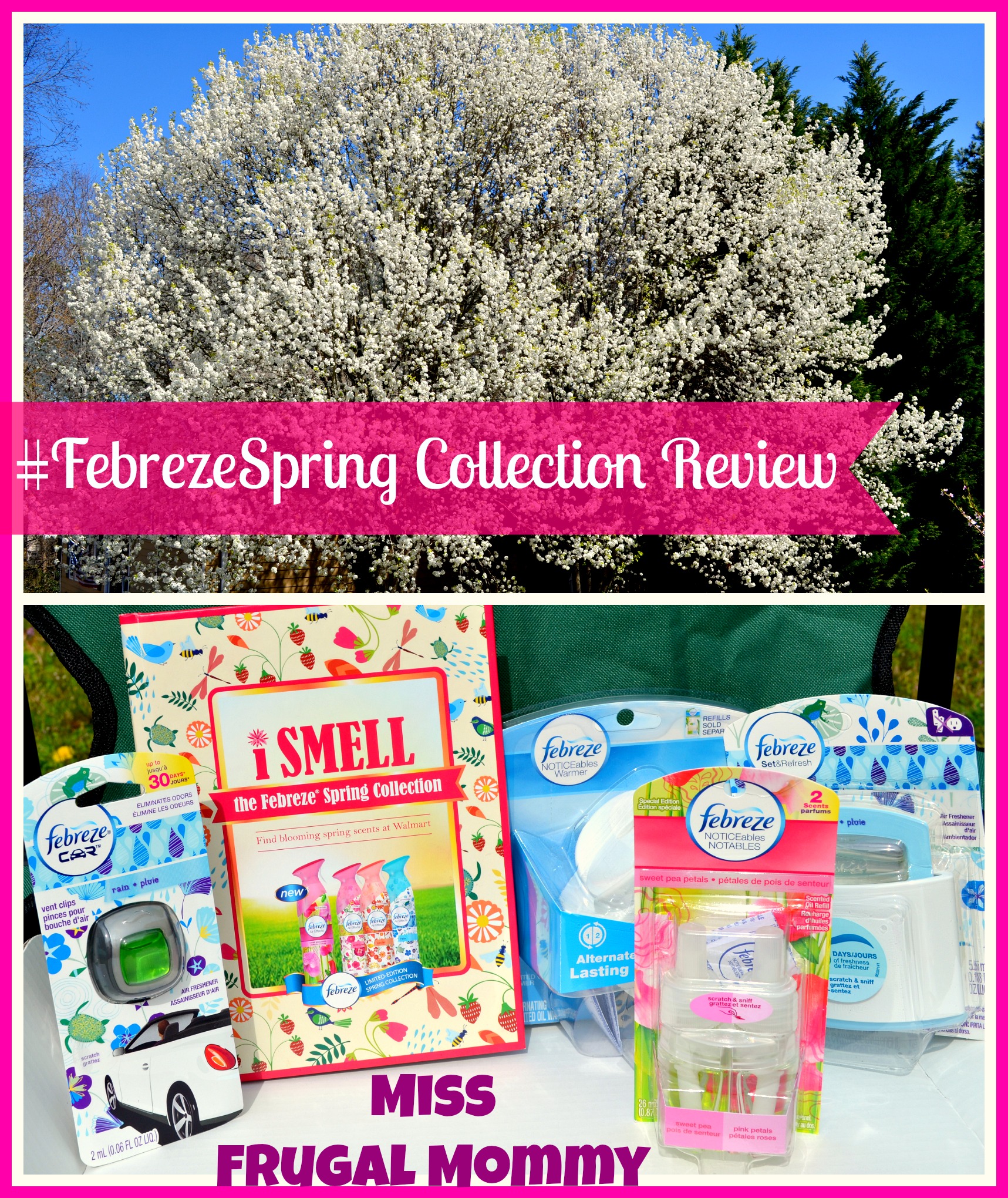 Febreze Spring Collection Review #FebrezeSpring