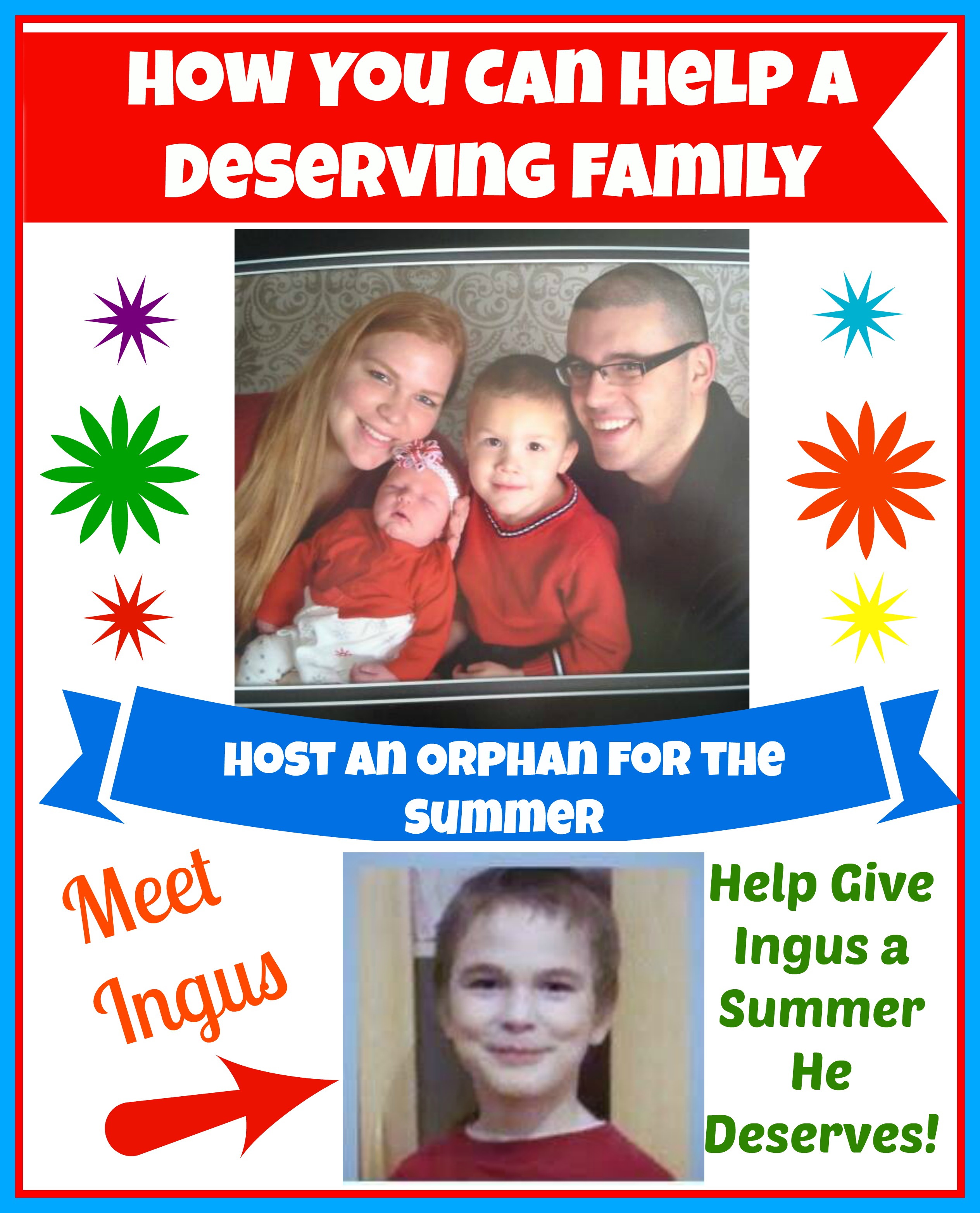 How You Can Help a Deserving Family Host an Orphan for the Summer