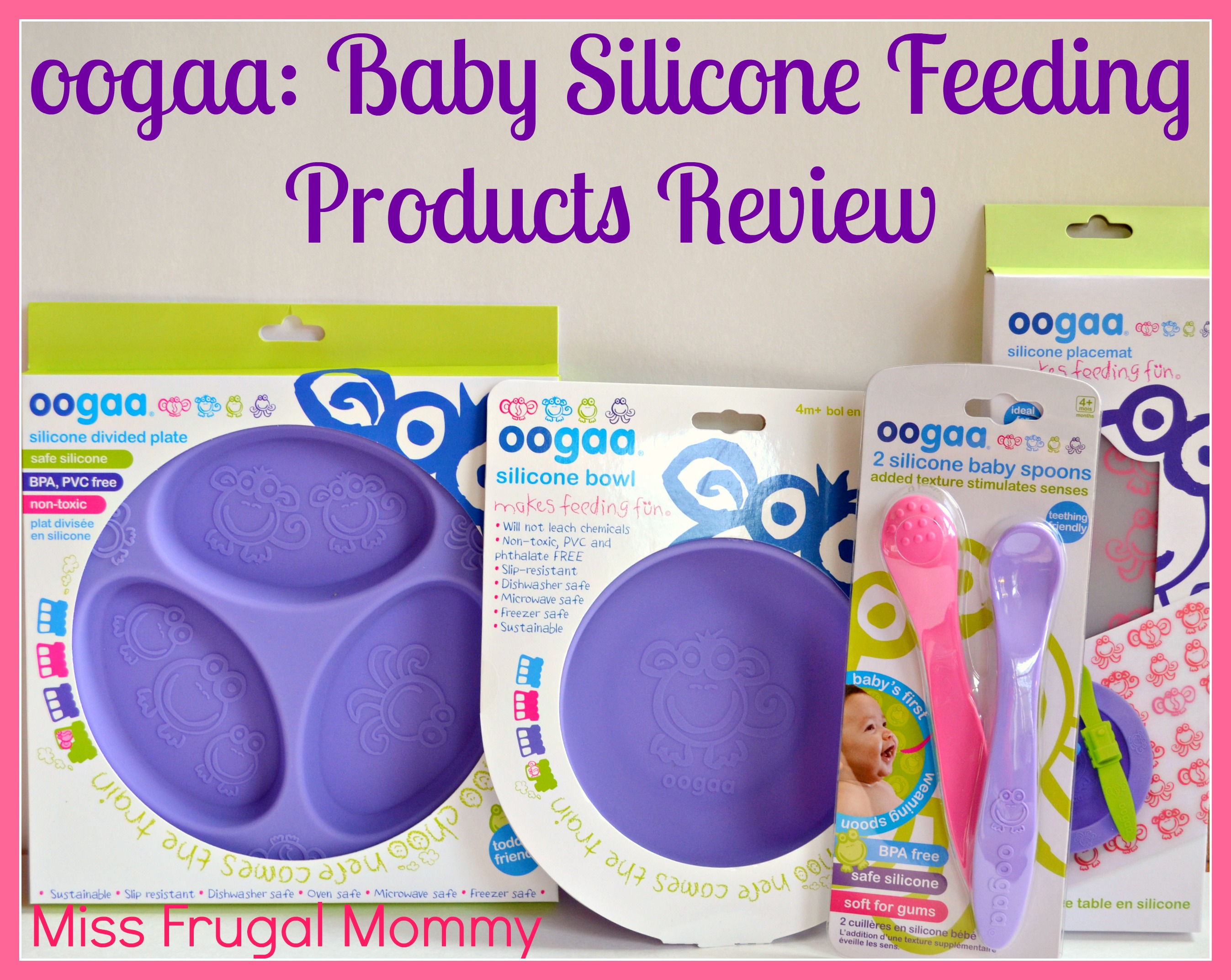 oogaa: Baby Silicone Feeding Products Review (Getting Ready For Baby Gift Guide)