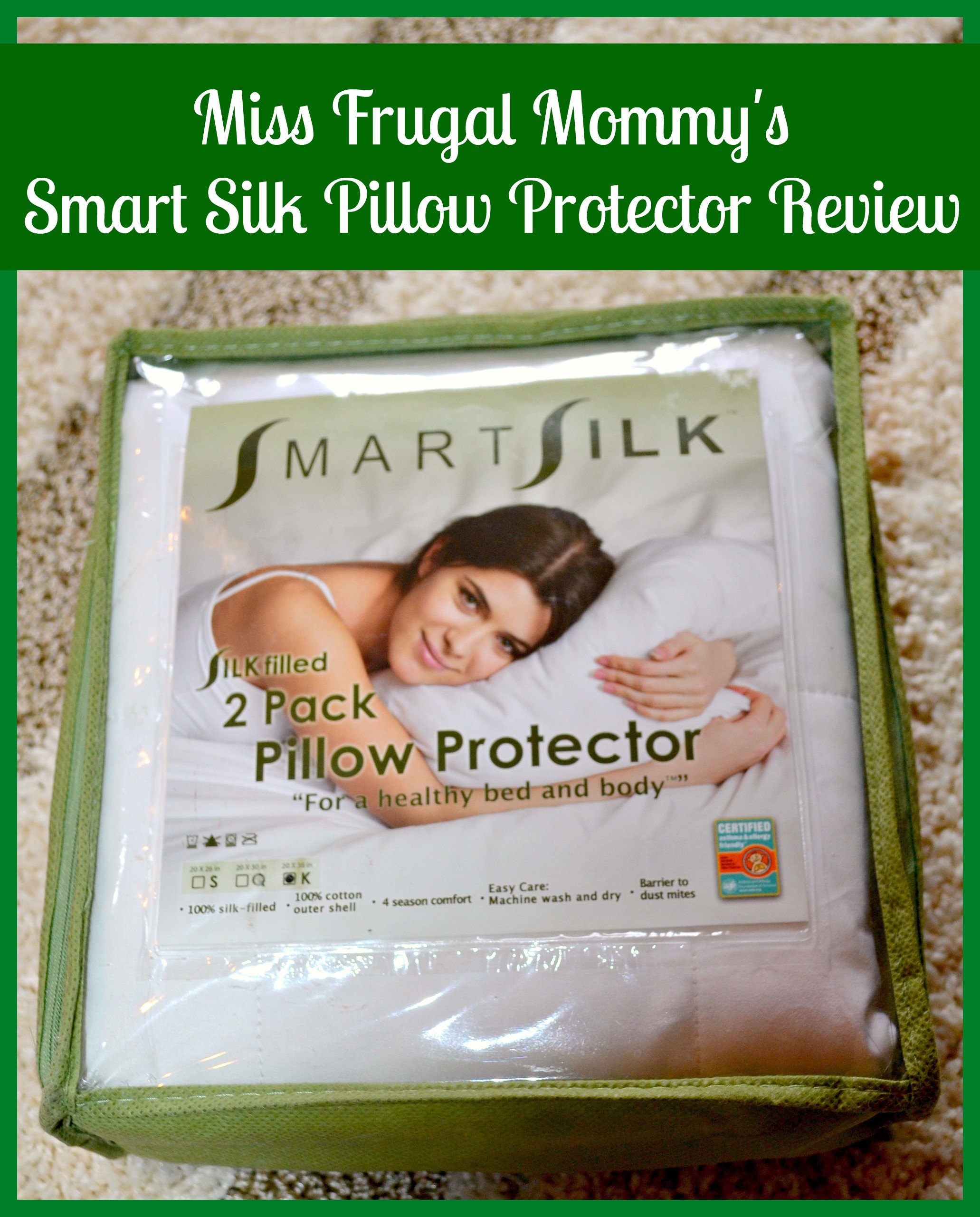 Smart Silk Pillow Protector Review
