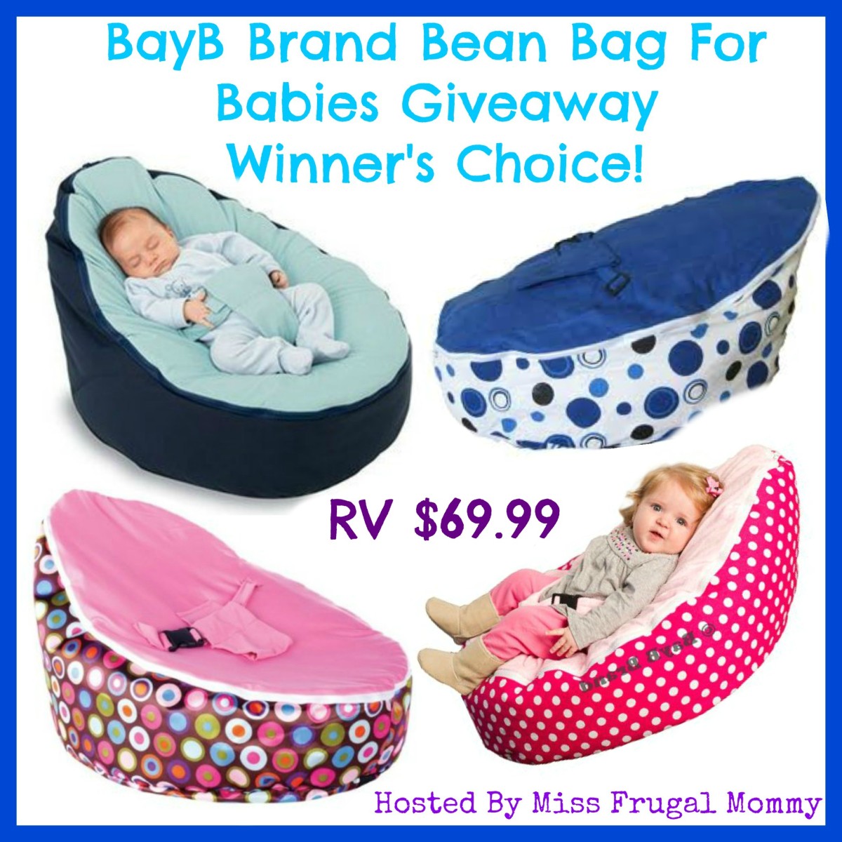BayB Brand Bean Bag Giveaway (Winner's Choice)