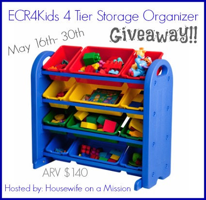 ECR4Kids Storage Organizer Giveaway
