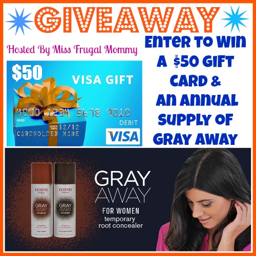 $50 Gift Card & Annual Supply of Gray Away Giveaway