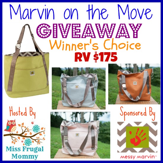 Marvin On The Move Tote Giveaway (Winner's Choice)