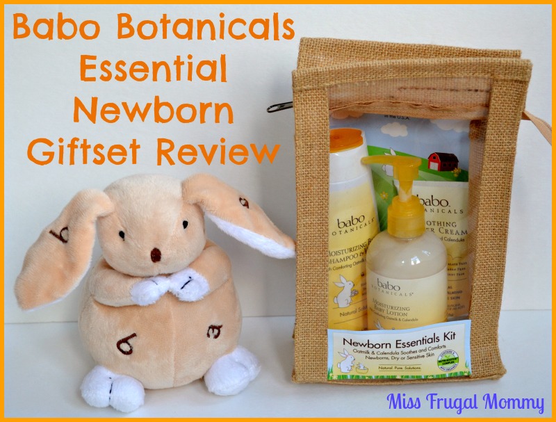Babo Botanicals Essential Newborn Giftset Review (Getting Ready For Baby Gift Guide)