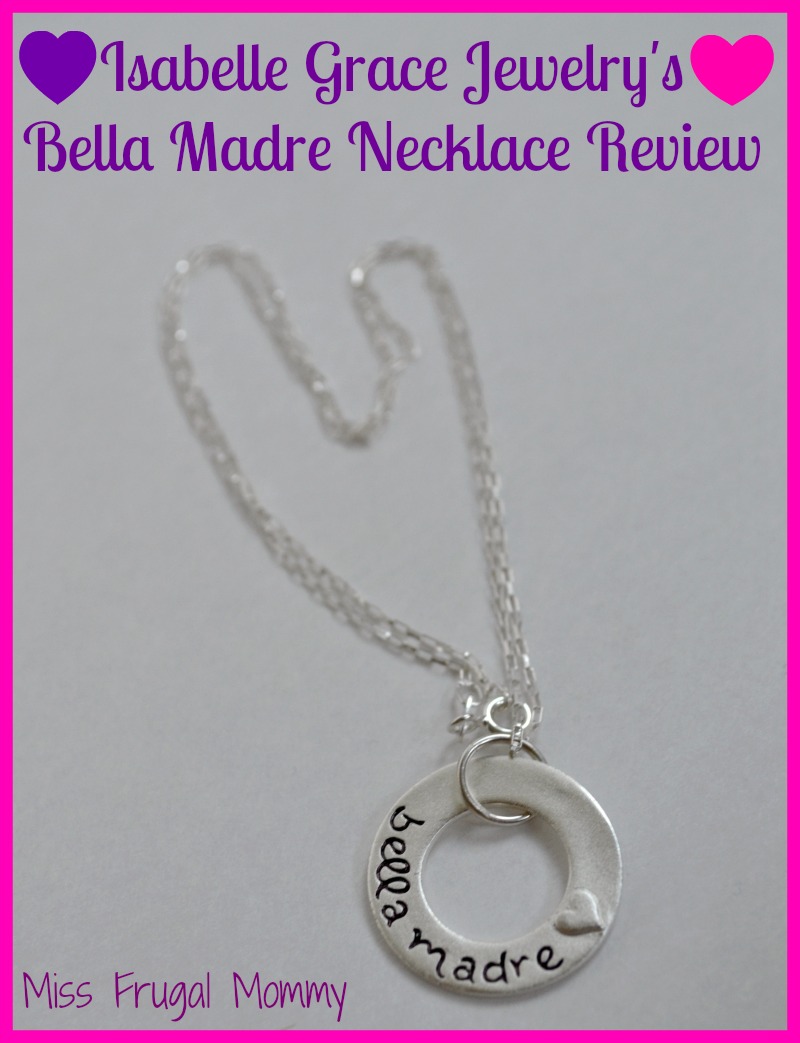 Isabelle Grace Jewelry's Bella Madre Necklace Review 