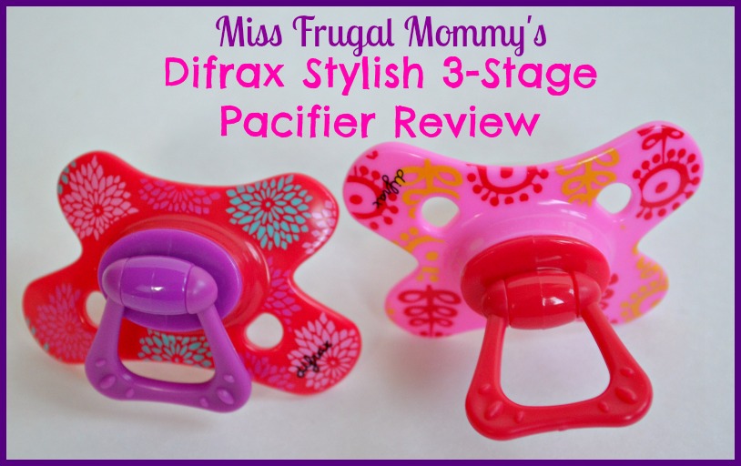 Difrax Stylish 3-Stage Pacifier System (Getting Ready For Baby Gift Guide)