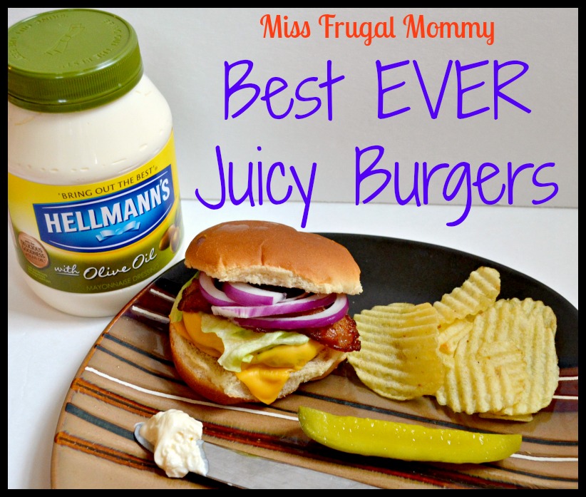 Best EVER Juicy Burgers: Perfect For Your 4th of July BBQ