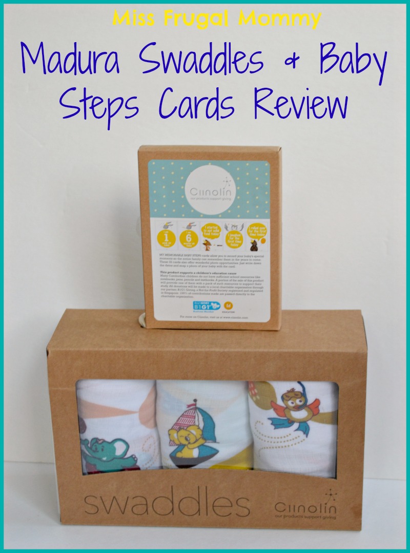 Madura Swaddles and Baby Steps Cards Review (Getting Ready For Baby Gift Guide)