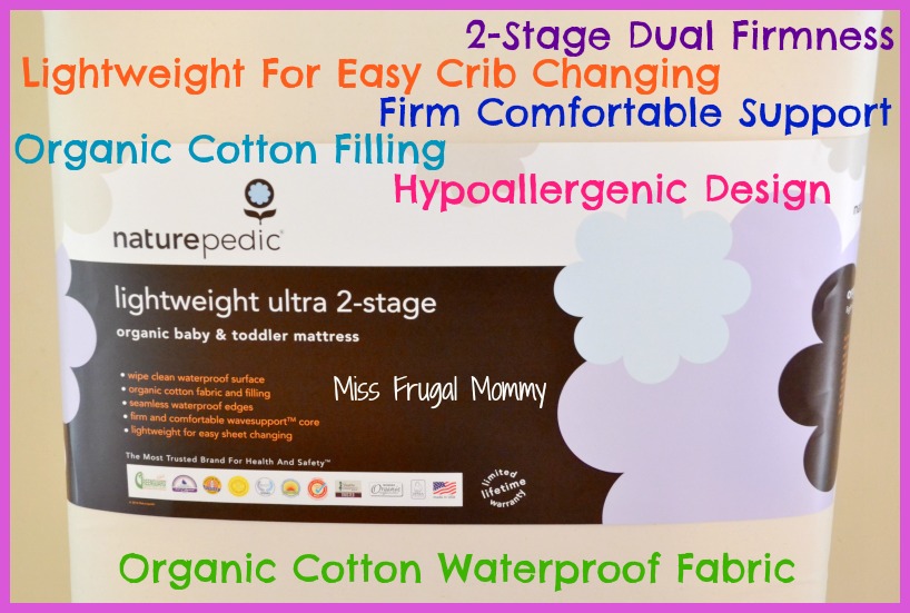 Naturepedic Lightweight Organic Cotton Mattress Review (Getting Ready For Baby Gift Guide)
