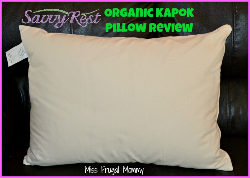 Savvy Rest: Organic Kapok Pillow Review