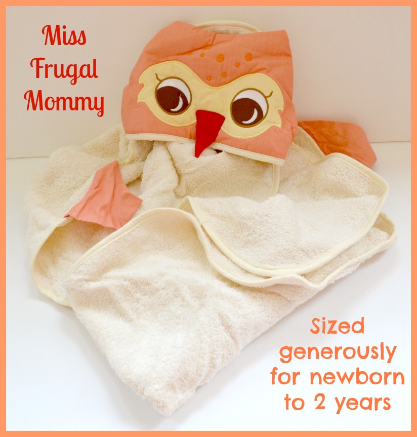 The Little Acorn: Owl Bath Wrap Review (Getting Ready For Baby Gift Guide)