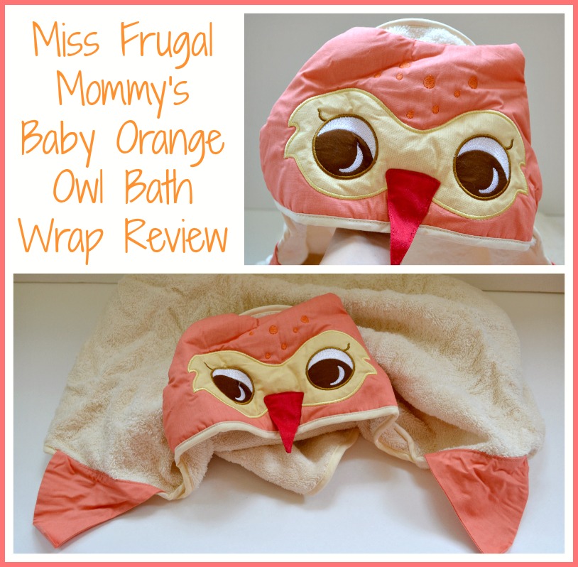 The Little Acorn: Owl Bath Wrap Review (Getting Ready For Baby Gift Guide)
