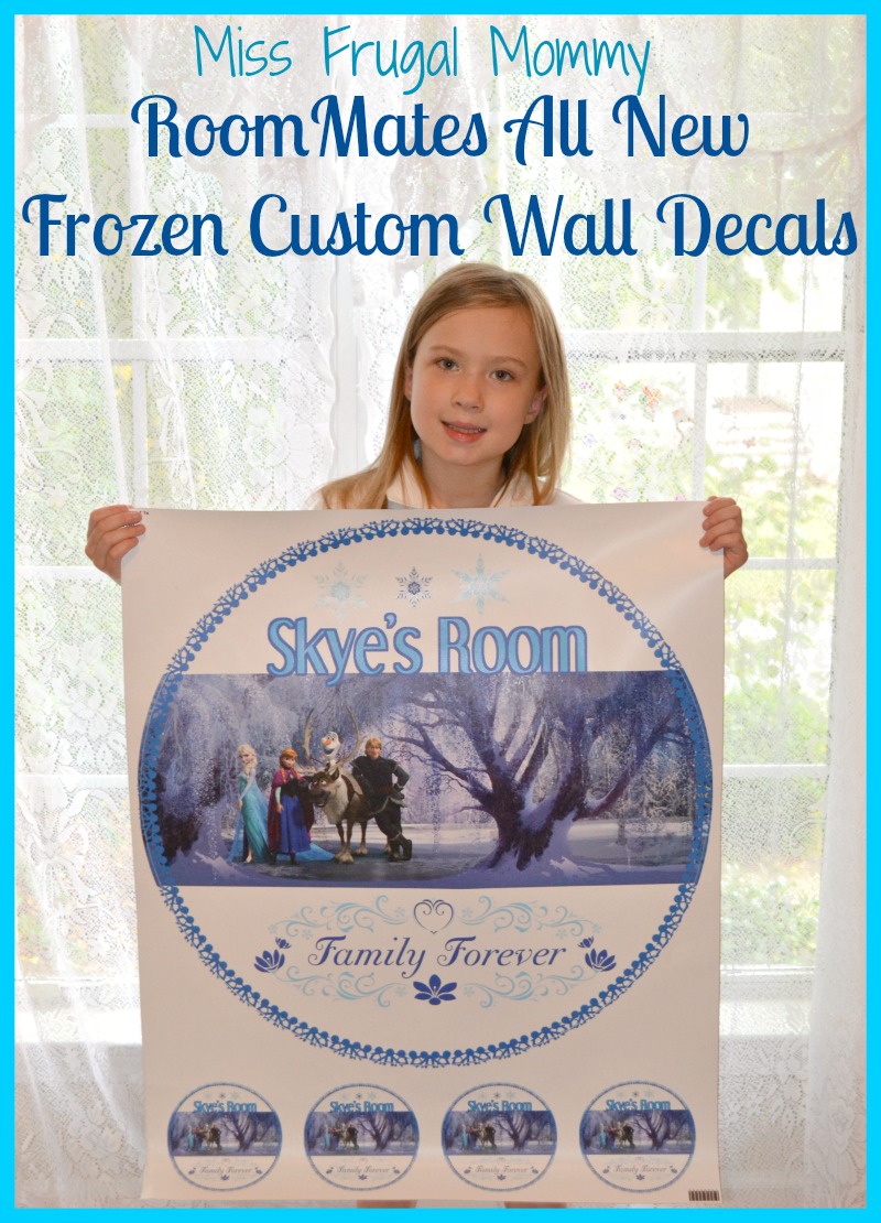 RoomMates New Frozen Custom Wall Decals