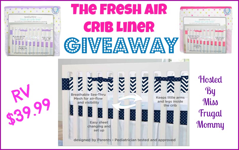 Fresh air crib liner giveaway