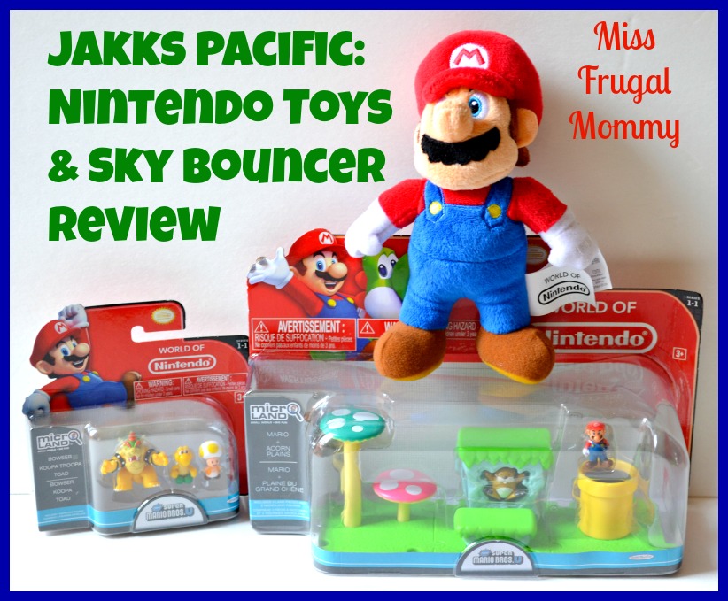 Jakks Pacific: Nintendo Toys & Sky Bouncer Review
