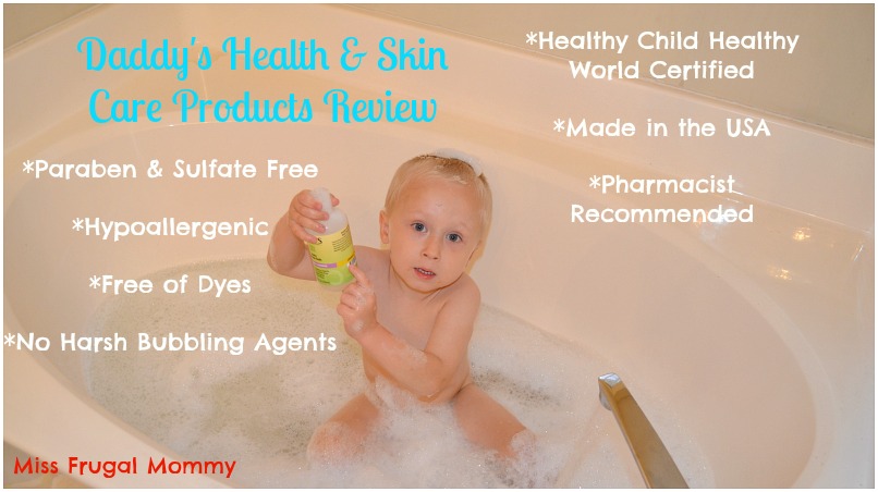 Daddy's Health & Skin Care Products Review 
