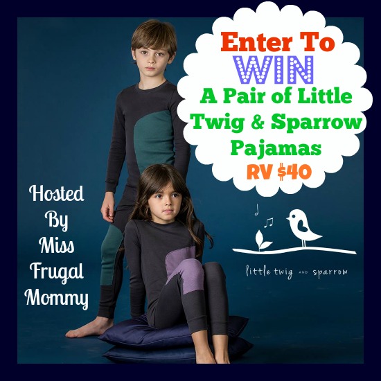 Little Twig & Sparrow Pajama Giveaway