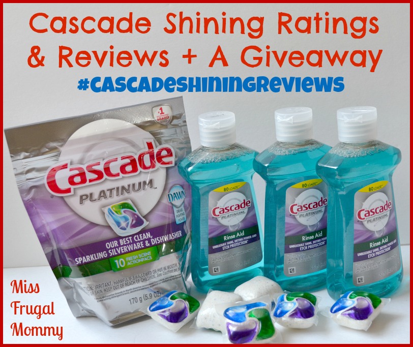 Cascade Shining Ratings & Reviews + A Giveaway #cascadeshiningreviews