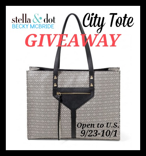Stella&Dot City Tote Giveaway