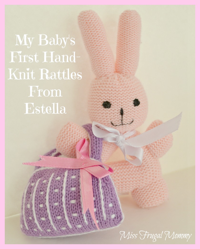 My Baby's First Hand-Knit Rattles From Estella