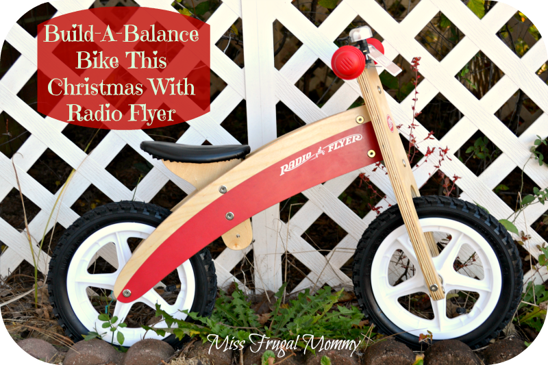 Build-A-Balance Bike This Christmas With Radio Flyer