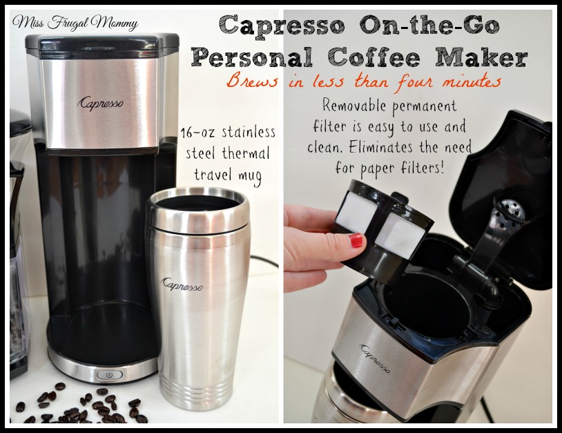 Fresh Coffee On-the-Go With Capresso
