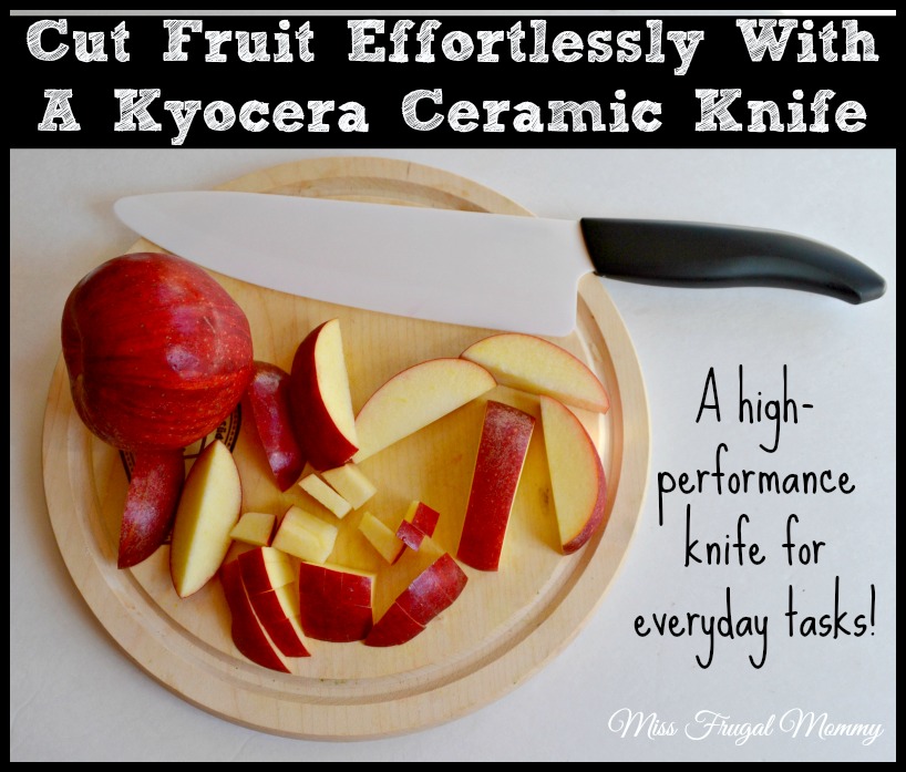 Cut Fruit Effortlessly With A Kyocera Ceramic Knife