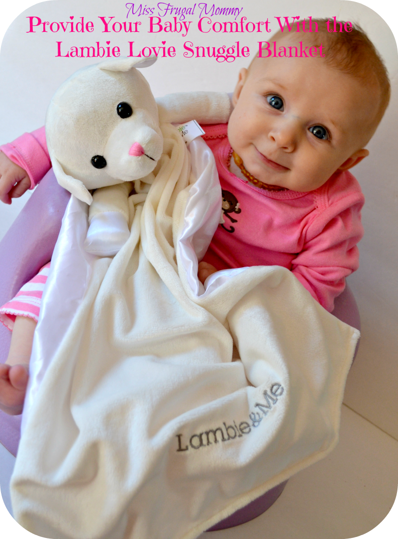 Provide Your Baby Comfort With the Lambie Lovie Snuggle Blanket