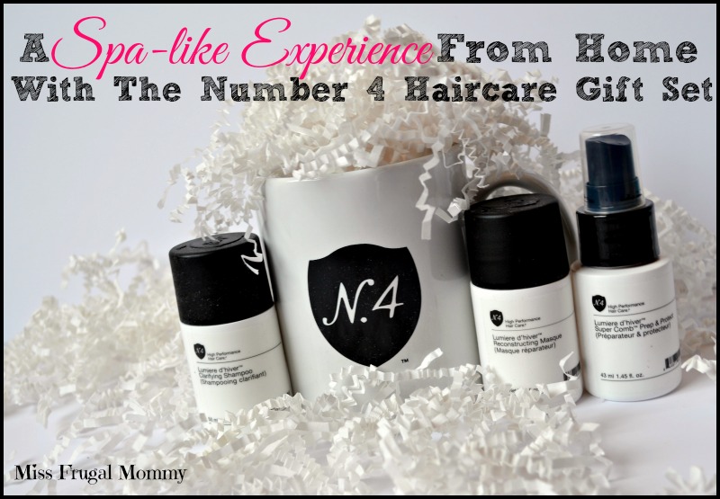 A Spa-like Experience From Home With The Number 4 Haircare Gift Set