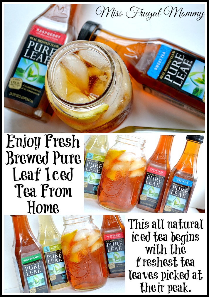 Enjoy Fresh Brewed Pure Leaf Iced Tea From Home