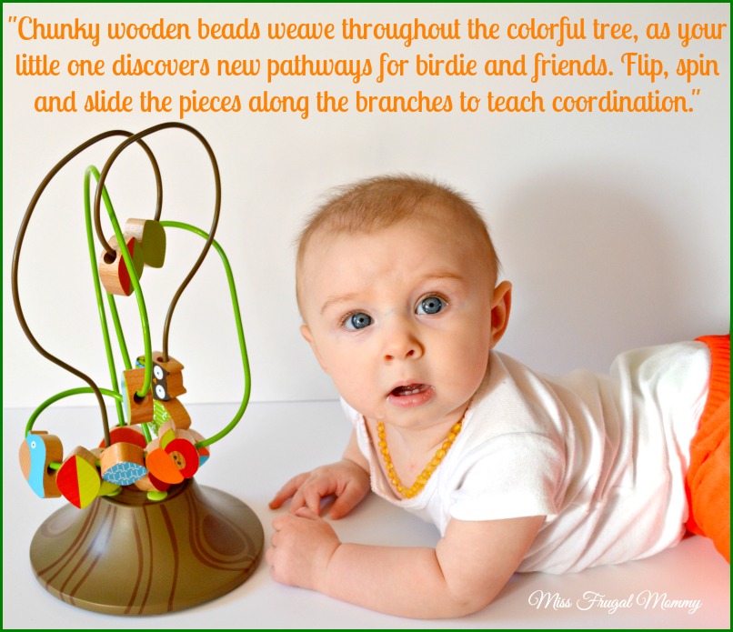 Babies Have Fun Learning With The Busy Bead Tree