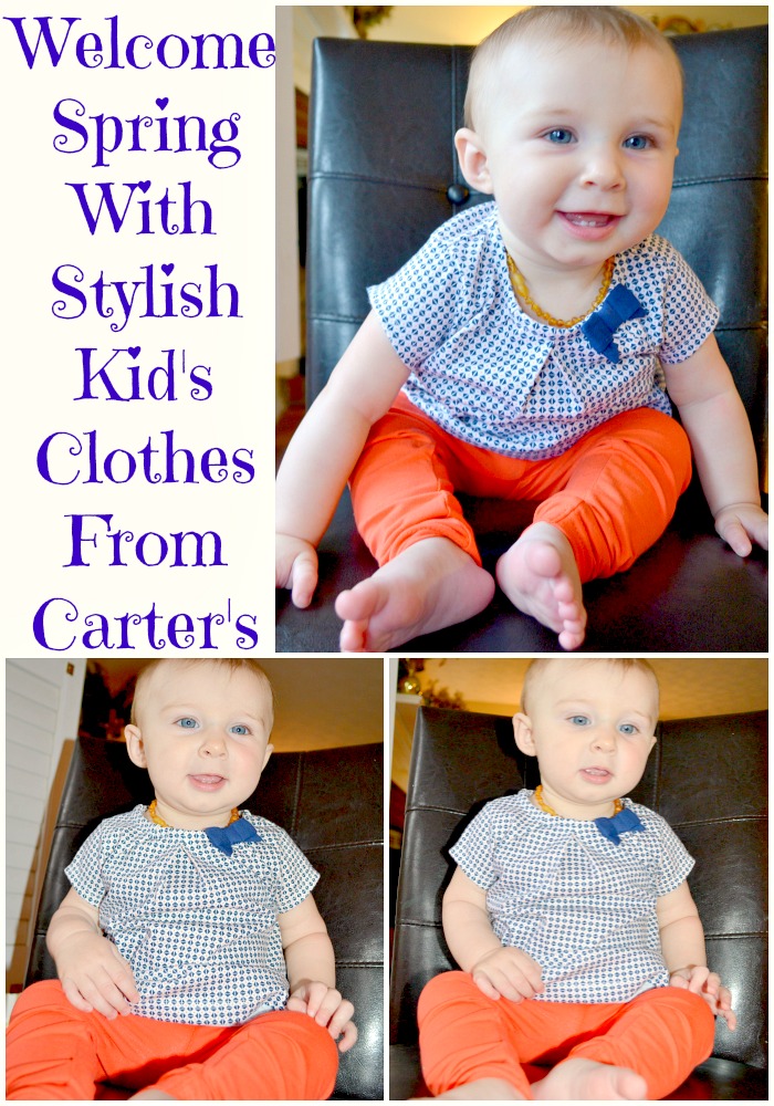 Welcome Spring With Stylish Kid's Clothes From Carter's