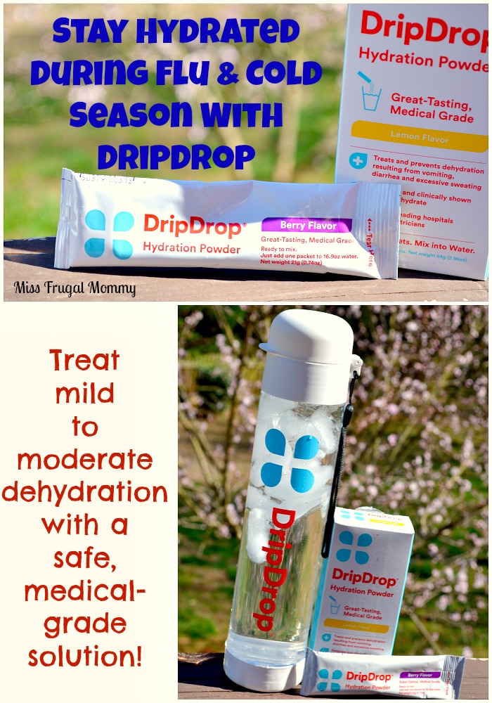 Stay Hydrated During Flu & Cold Season With DripDrop