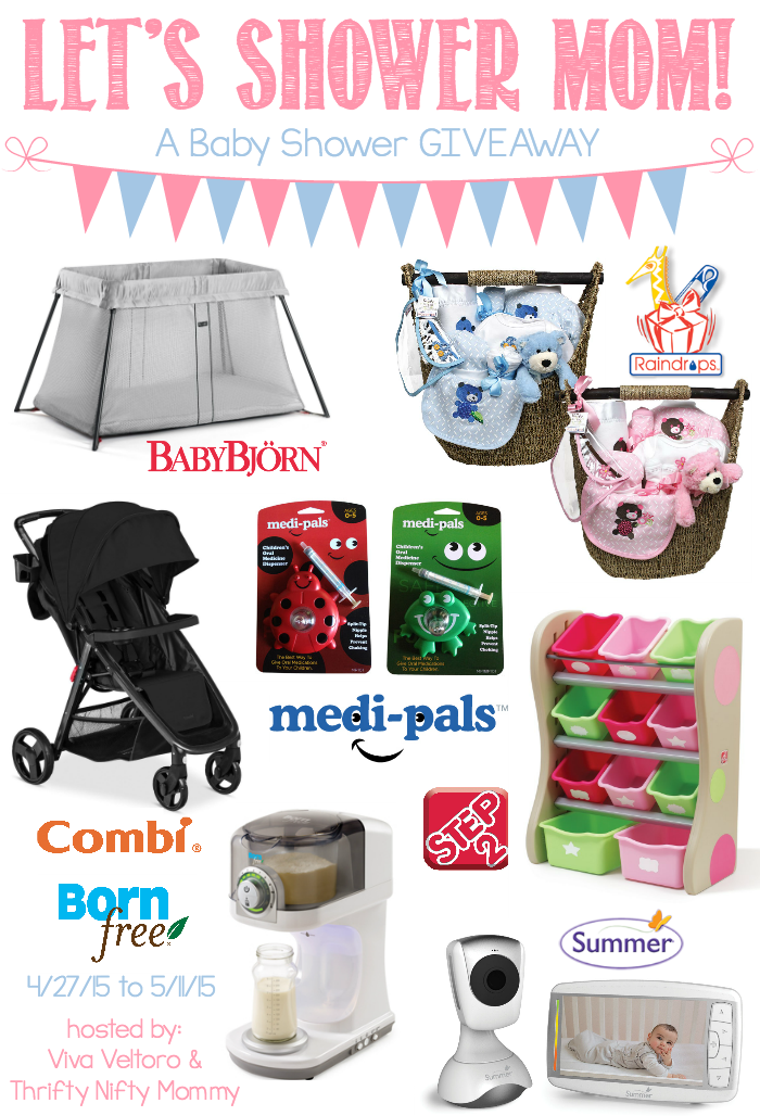 Let’s Shower Mom With a Baby Shower Giveaway ($1200+ prize package)