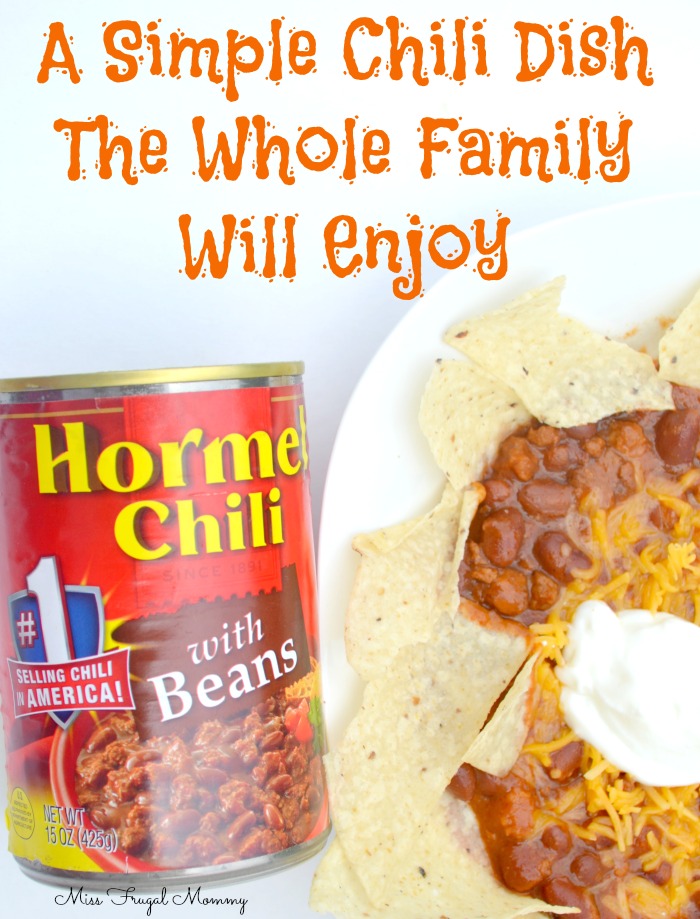 A Simple Chili Dish The Whole Family Will Enjoy #HormelChiliNation
