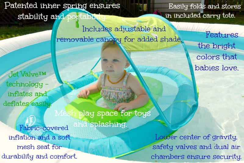 How To Introduce Baby To The Water This Summer #SwimWays