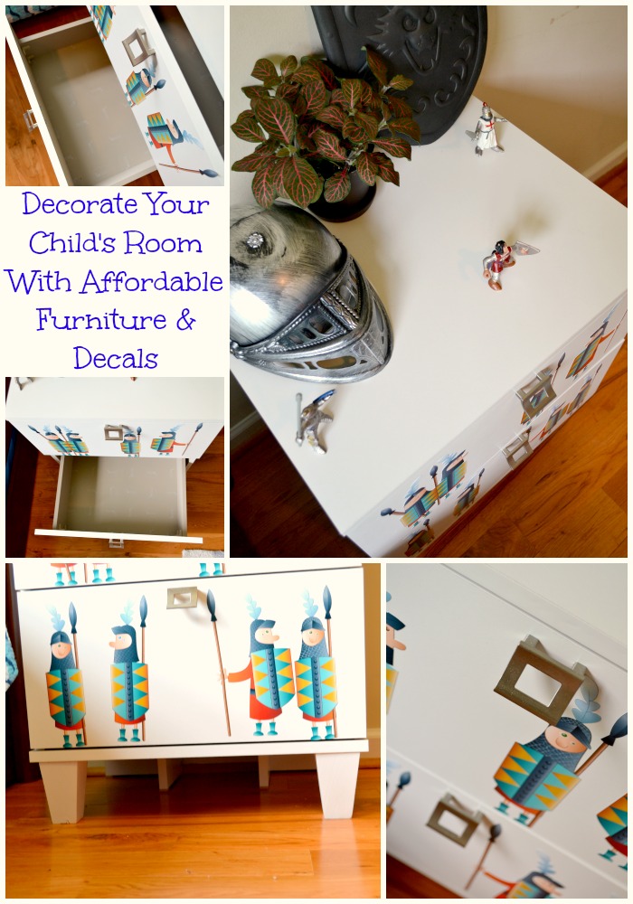 Decorate Your Child’s Room With Affordable Furniture & Decals