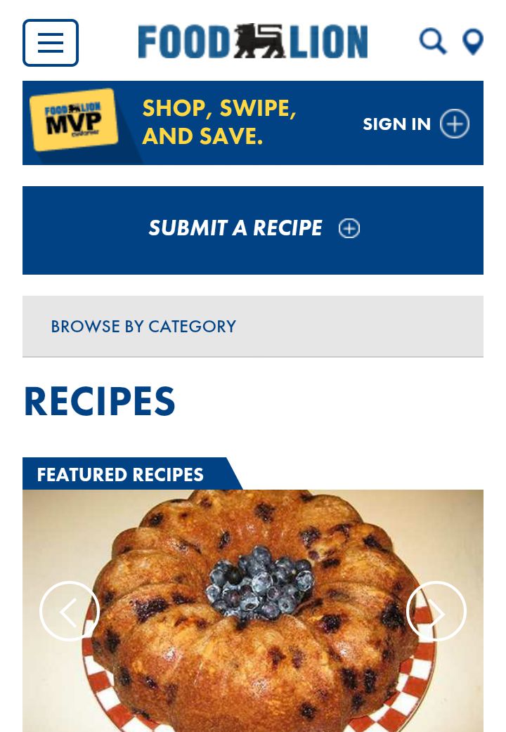 Simple Family Meal Planning With Food Lion's Recipe Portal