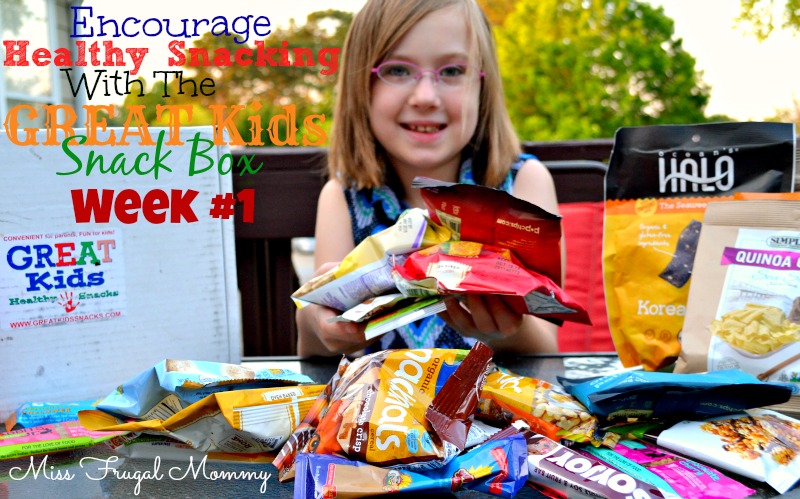 Encourage Healthy Snacking With The GREAT Kids Snack Box (Week #1)