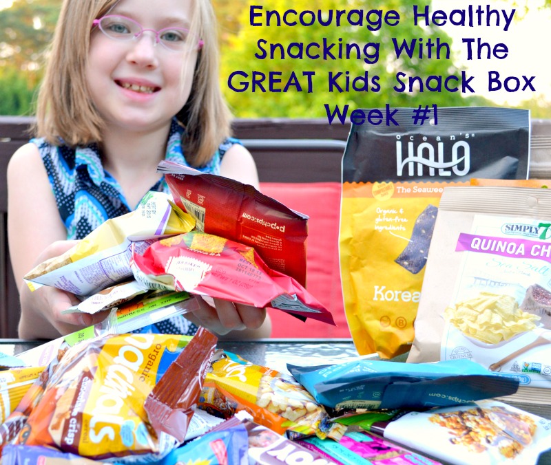 Encourage Healthy Snacking With The GREAT Kids Snack Box (Week #1)