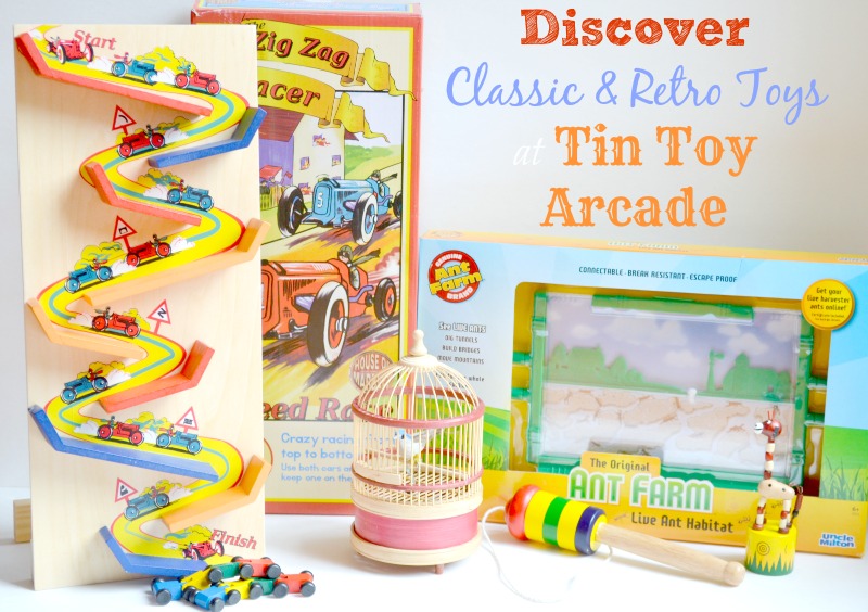 Discover Classic & Retro Toys at Tin Toy Arcade