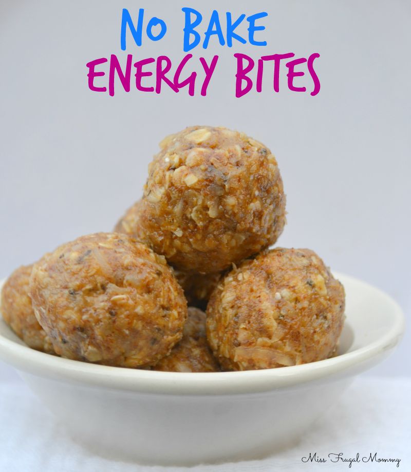 Easy After School Snack Ideas {Plus No Bake Energy Bites Recipe}