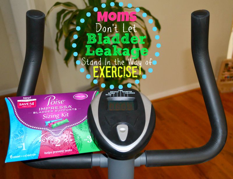 Moms, Don't Let Bladder Leakage Stand In the Way of Exercise!