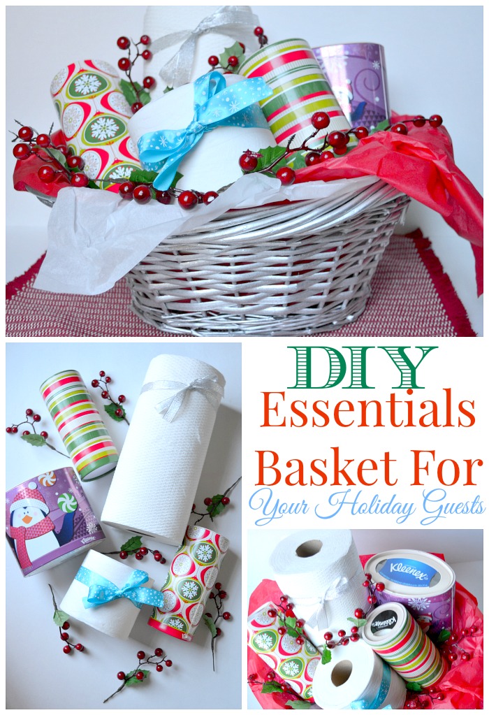 DIY Essentials Basket For Your Holiday Guests