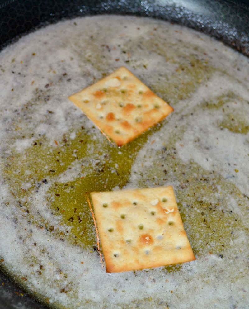 A Must Have New Year’s Dish: Cheese, Tapenade & Seasoned Buttery Crackers