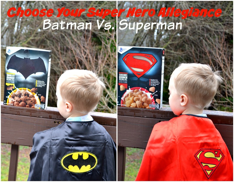 Choose Your Super Hero Allegiance: Batman Vs. Superman