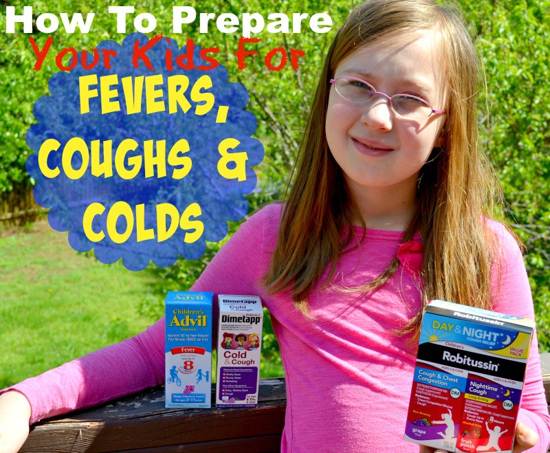 How To Prepare Your Kids For Fevers, Coughs & Colds