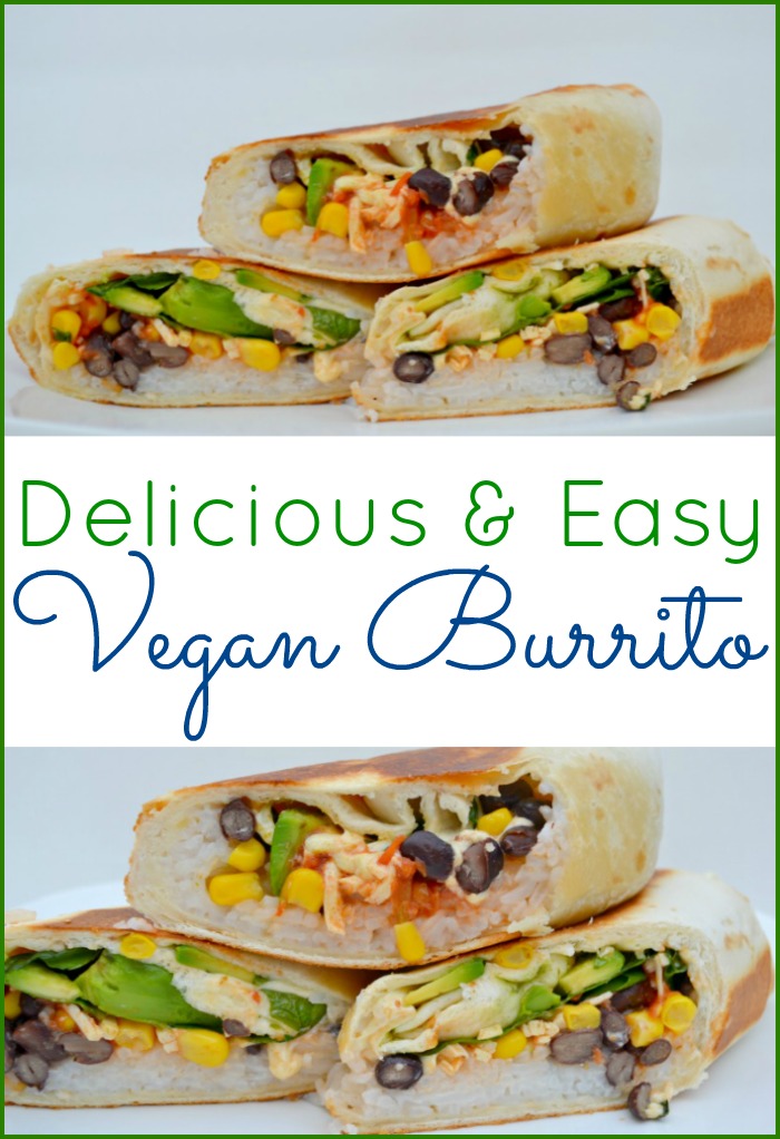 Delicious & Easy Vegan Burrito Recipe